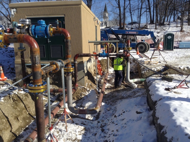 natural gas regulator station